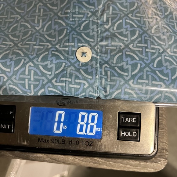 William Murray Polo Shirt Mens XL Golf Blue Performance Stretch Golfing - Picture 10 of 10